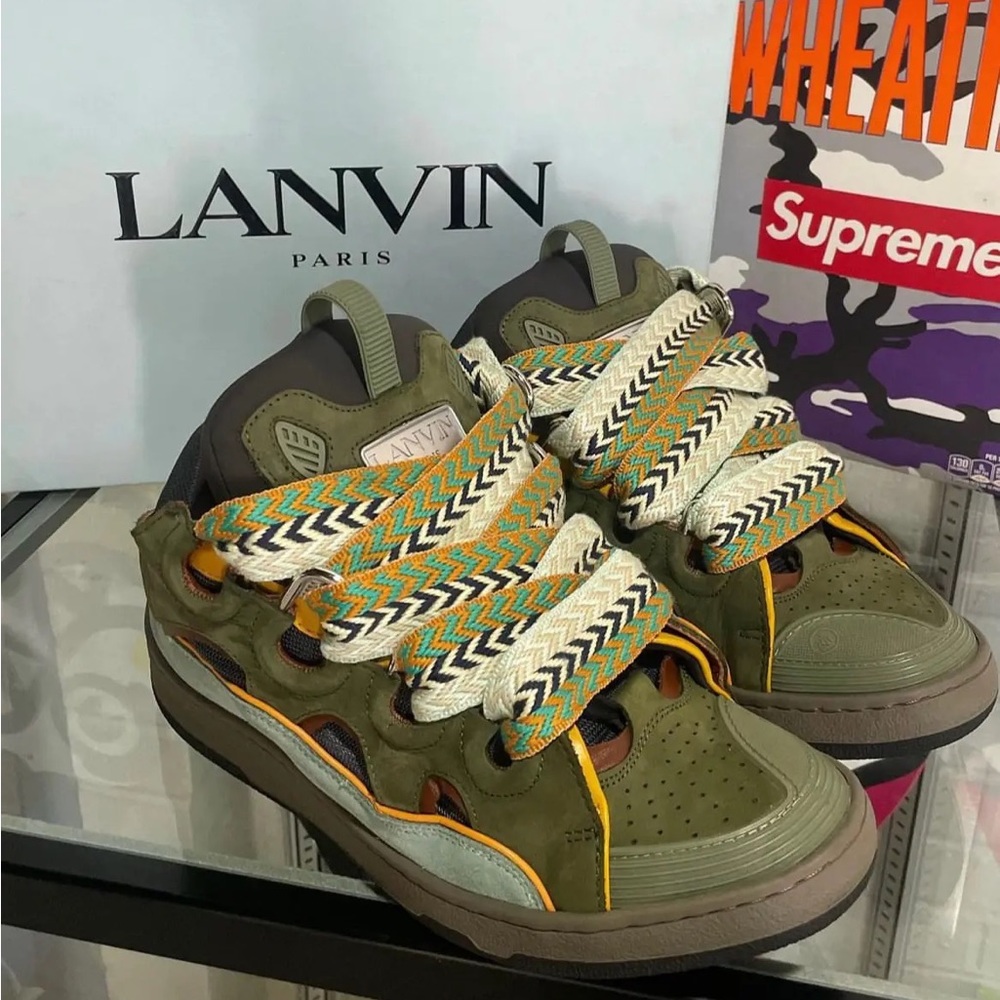 Lanvin Curb Sneakers